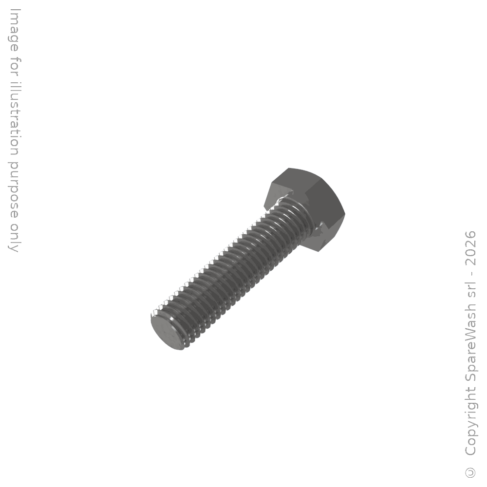 TORNILLO HEXAGONAL M10X40 ACERO INOXIDABLE