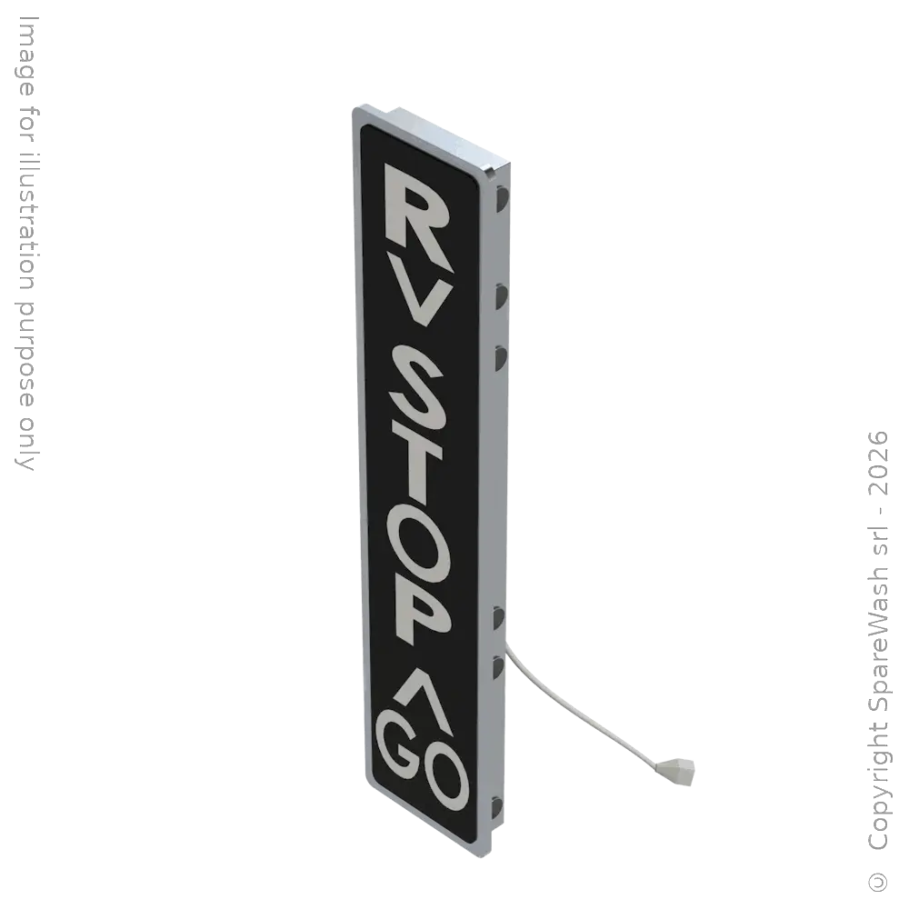 LED LAMPE 700X135 GO-STOP-R 24VDC