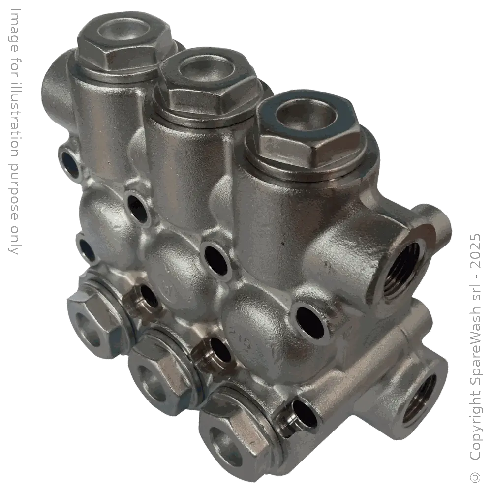 [60200389] PUMP HEAD COMPLETE CAT 5CP2150W, 5CP2150B