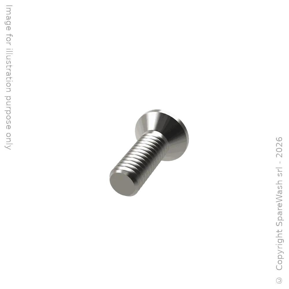 TORNILLO DE CABEZA AVELLANADA CON HUECO HEXAGONAL M6X18 ACERO INOXIDABLE