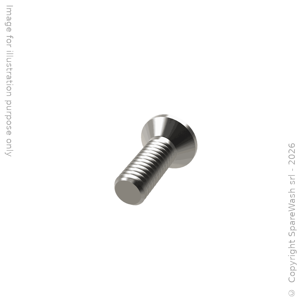 VIS À SIX PANS CREUX À TÊTE FRAISÉE M6X18 ACIER INOXYDABLE