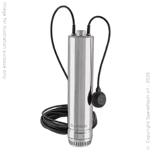BOMBA SUMERGIBLE DE AGUAS CLARAS LOWARA 5SC4/07/5 0,75KW 230V