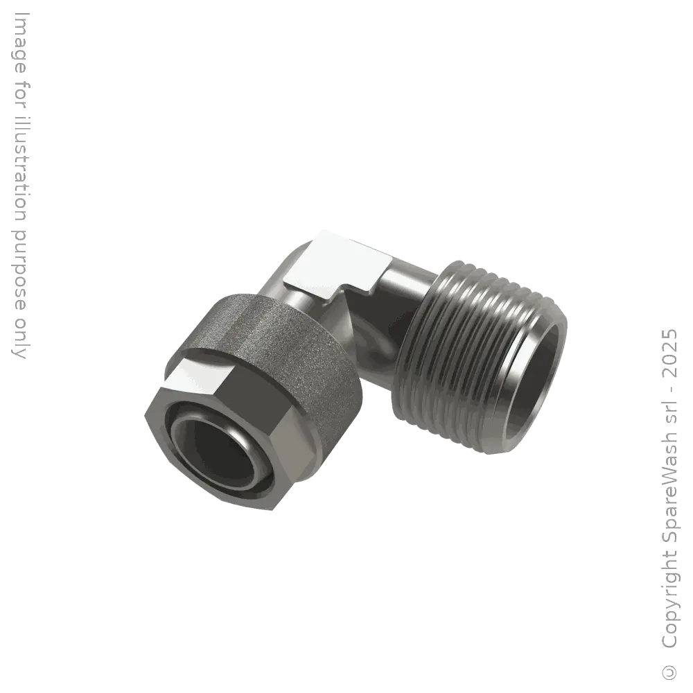 RACCORDO CALZAMENTO 90° G1/2 TUBO 12,5/15