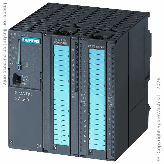 CPU 314C-2 PTP S7-300 24DI+16DO+4AI+2AO 24VDC [NEUF]