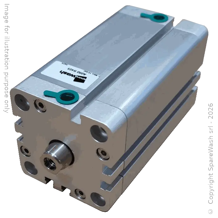 COMPACT PNEUMATIC CYLINDER UNITOP D50X80 FEMALE ROD M8