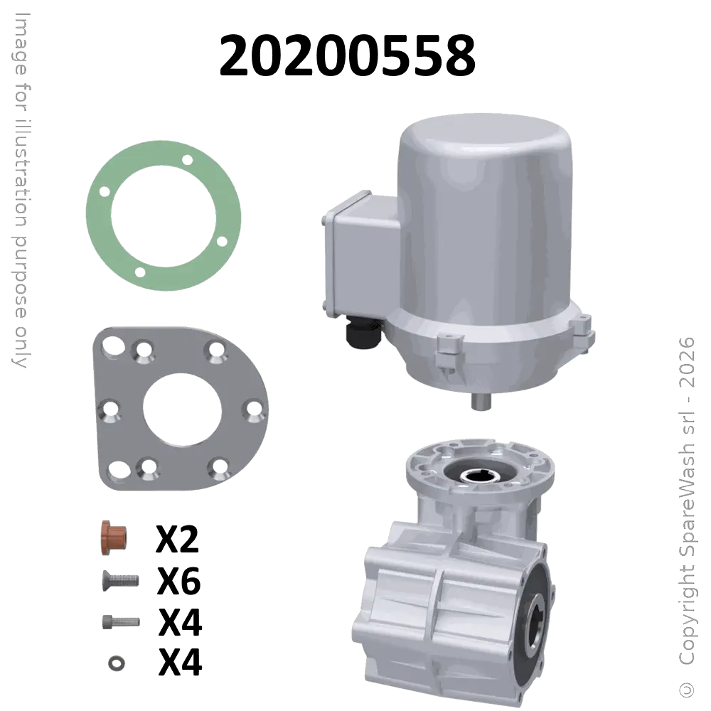 MOTORÉDUCTEUR 0,37KW I:35 40RPM 230-400V 50HZ