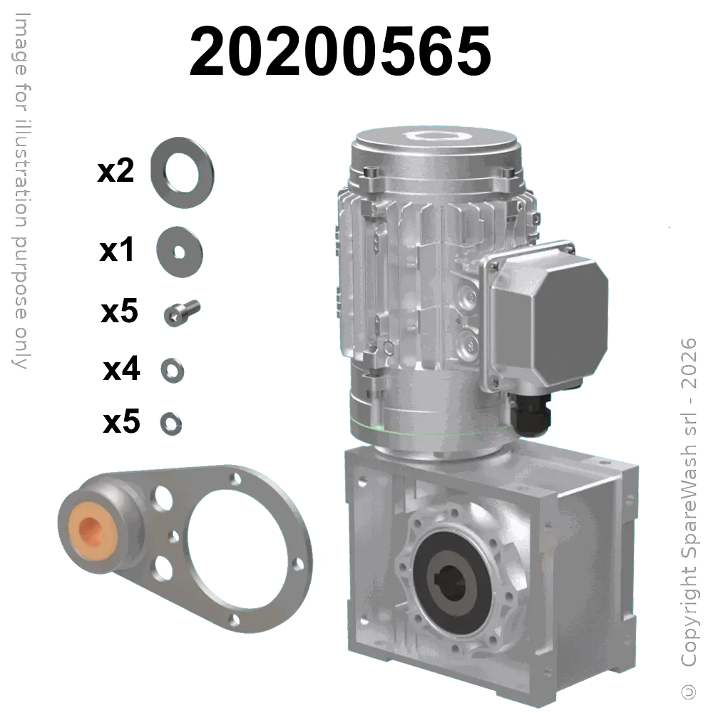 MOTORIDUTTORE 0,37KW I:40 35RPM 230-400V 50HZ