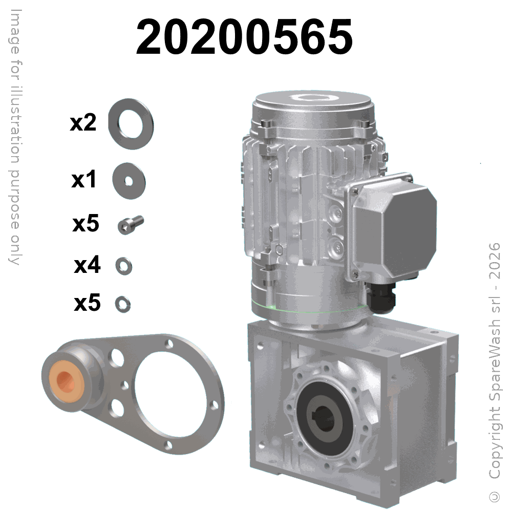 [20200565] MOTORREDUCTOR 0,37KW I:40 35RPM 230-400V 50HZ