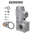 [20200565] DRIVE GEARMOTOR 0,37KW 35RPM