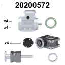 MOTORIDUTTORE 1,1KW I:12 116RPM 230-400V 50HZ