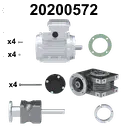 [20200572] MOTORIDUTTORE ROTAZIONE SPV E SPO 1,1KW 116RPM