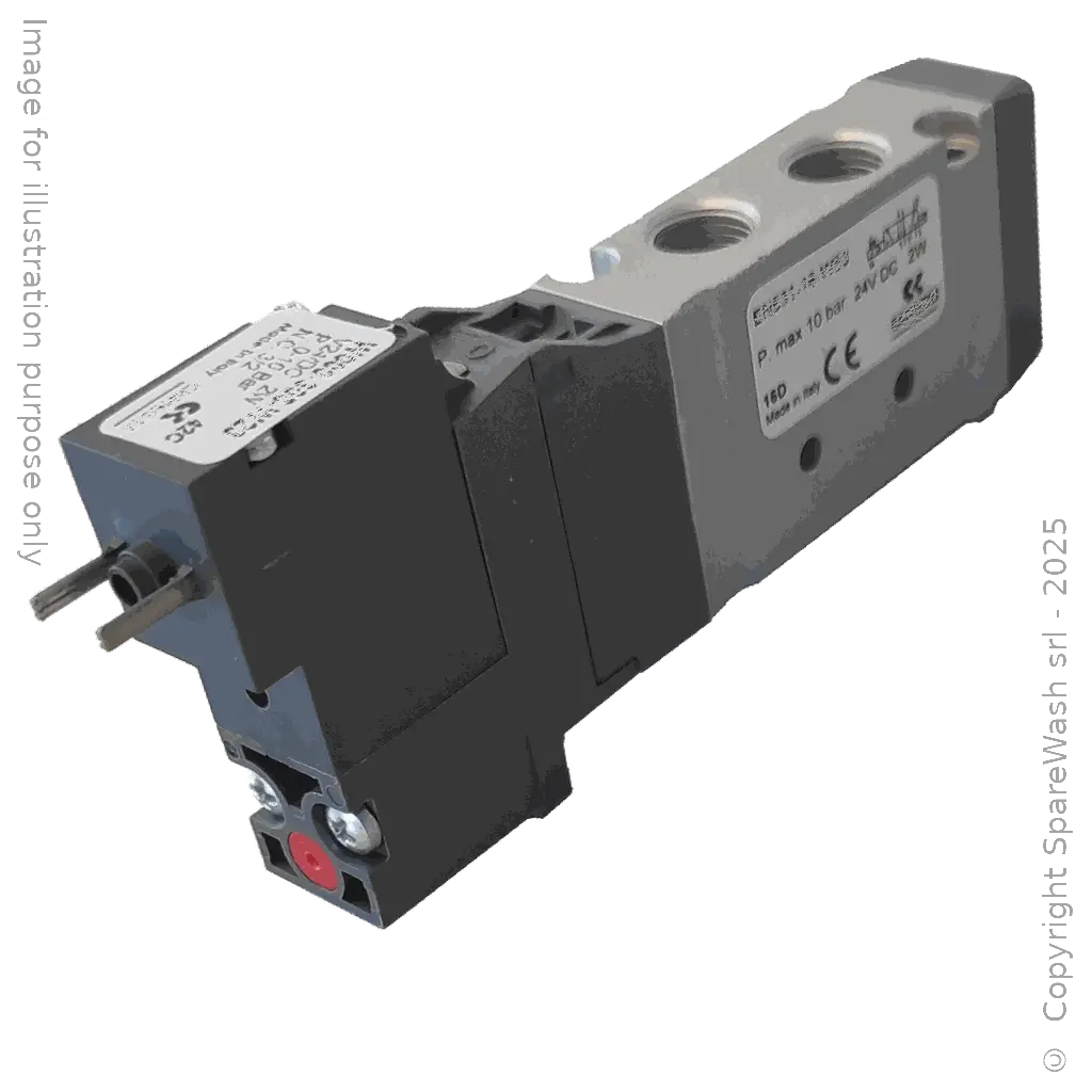 [70100310] ÉLECTROVANNE PNEUMATIQUE MODULAIRE MONOSTABLE 5/2 G1/8 24VDC