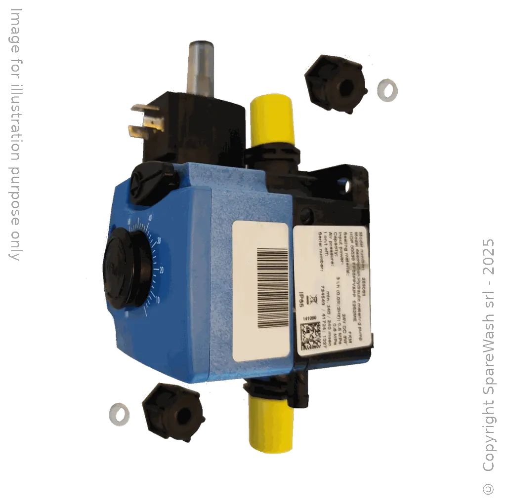 [40100838] POMPA DOSATRICE IDRAULICA 3L/H 24VDC VITON