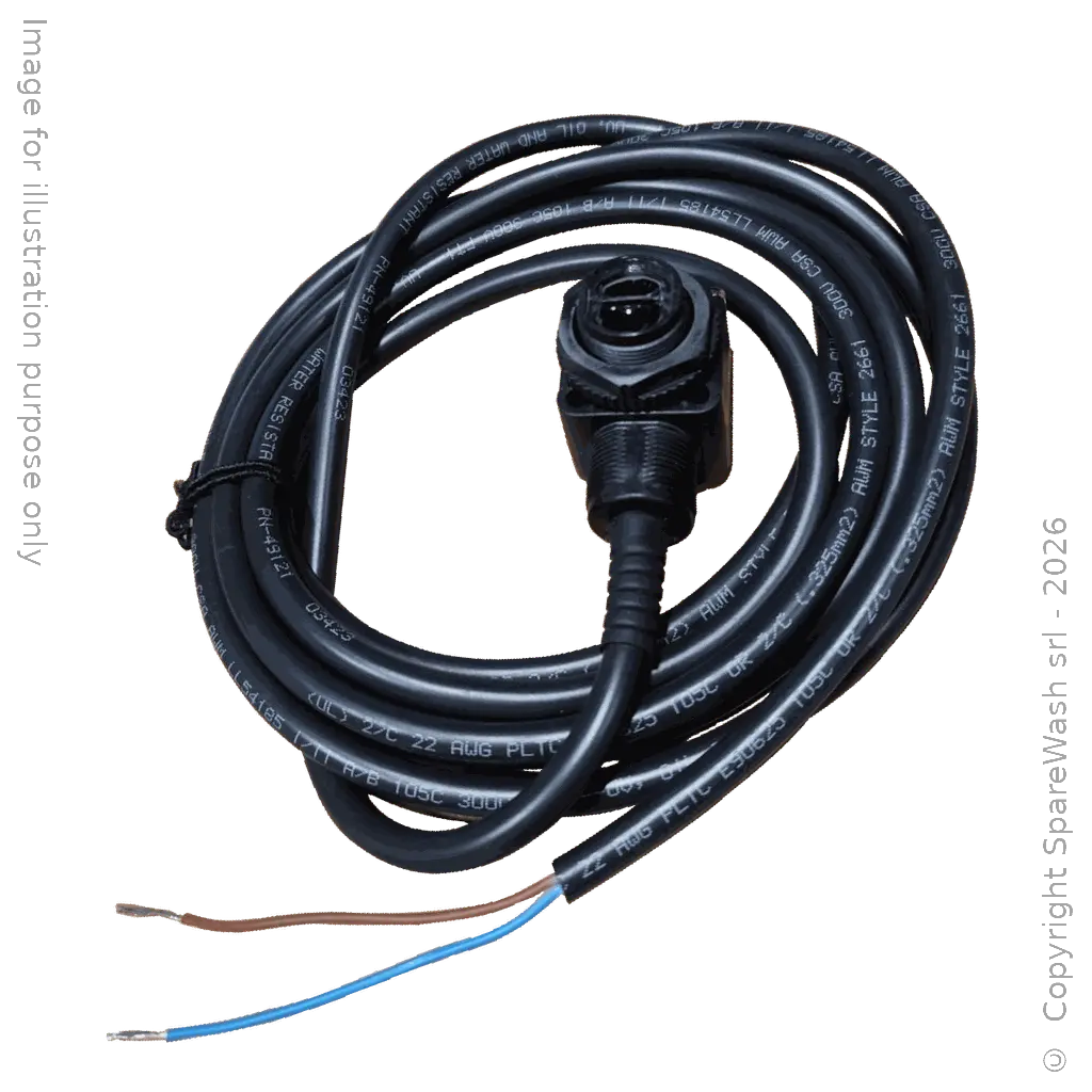 KIT FOTOCELLULE M18 L34 - CAVO 2M - RAGGIO 20M - PNP 24VDC