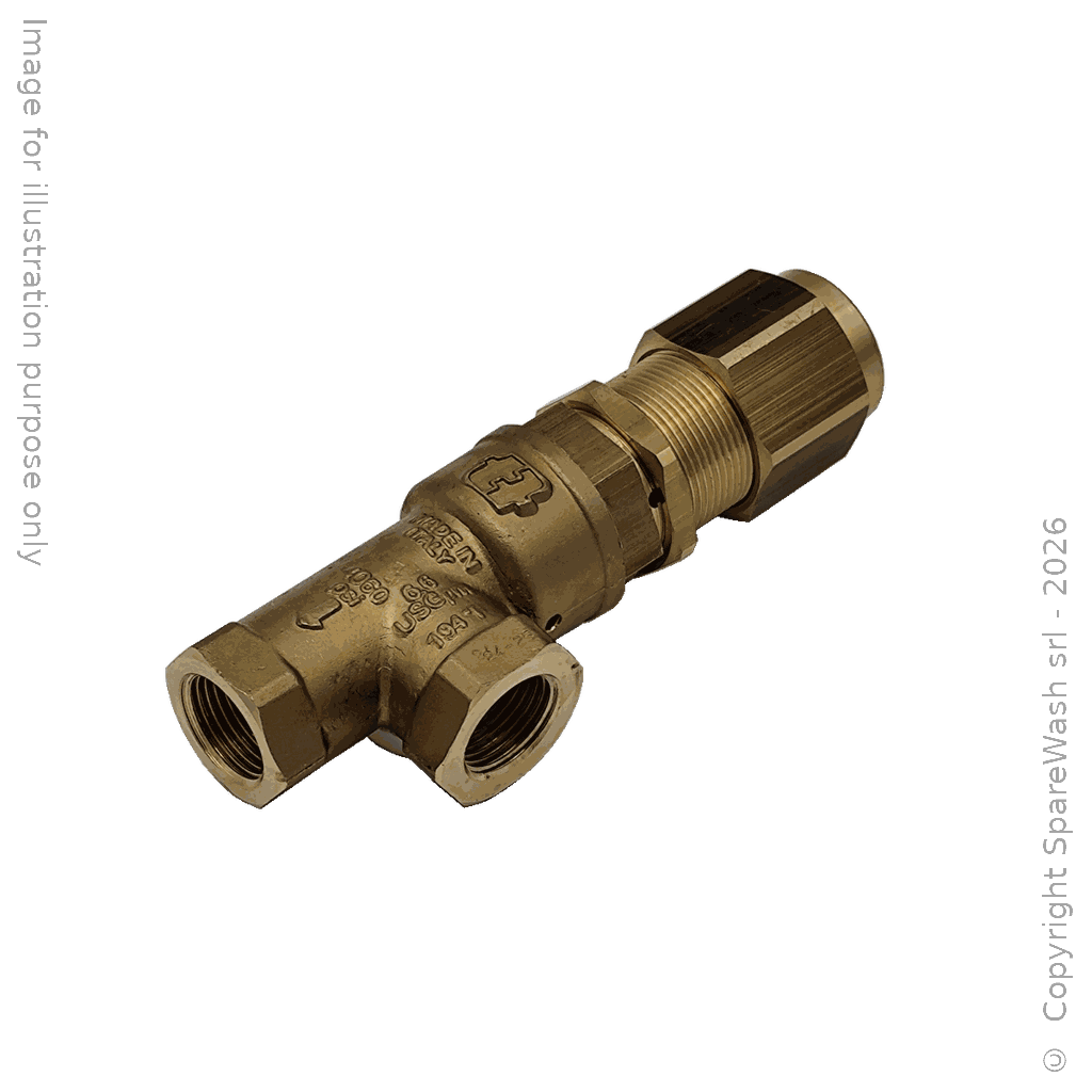[61100091] BY-PASS VALVE 280BAR 25L/M G3/8 SVL 28