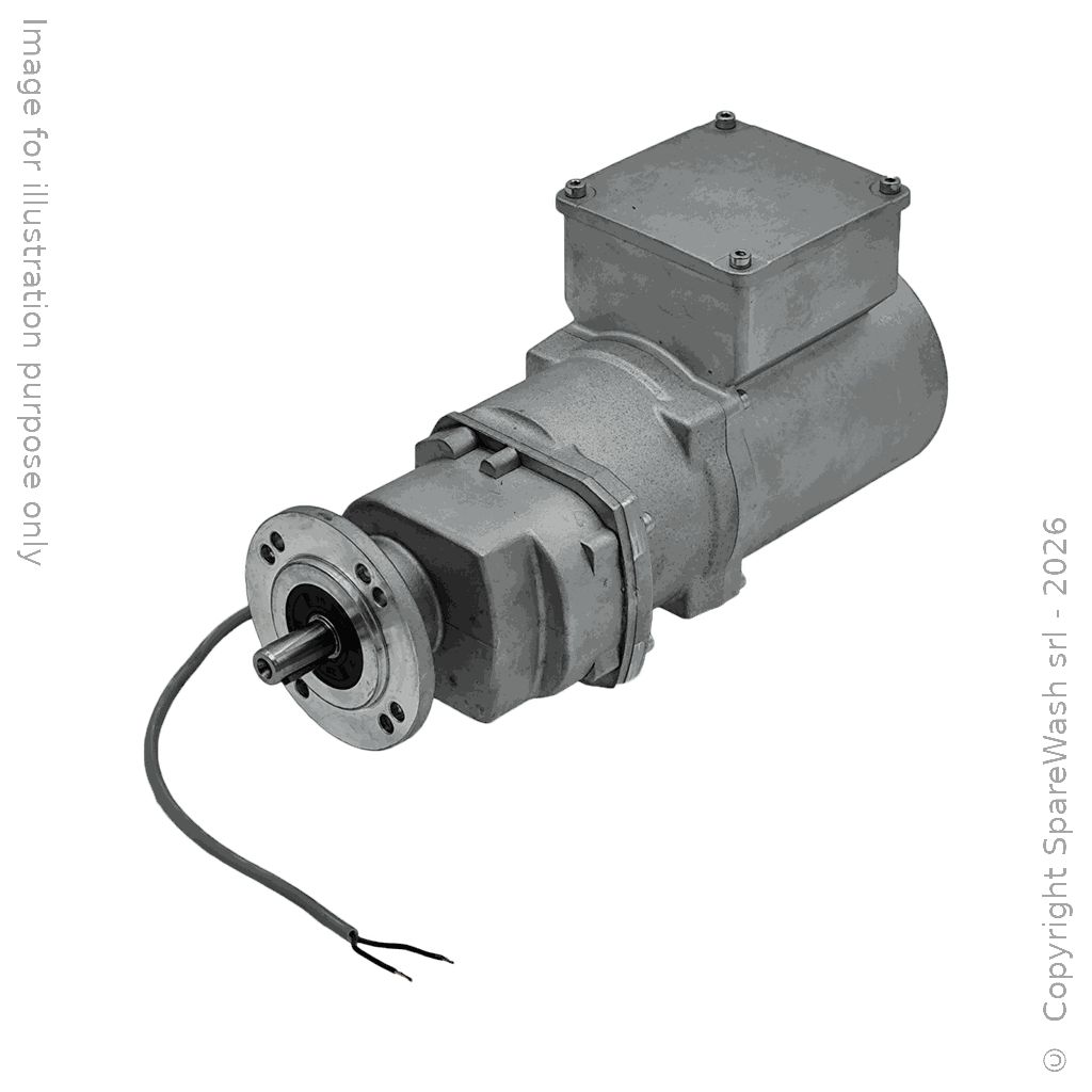 [20200596] MOTORIDUTTORE CON FRENO 0,03KW I:60 22,5RPM 230-400V 50HZ