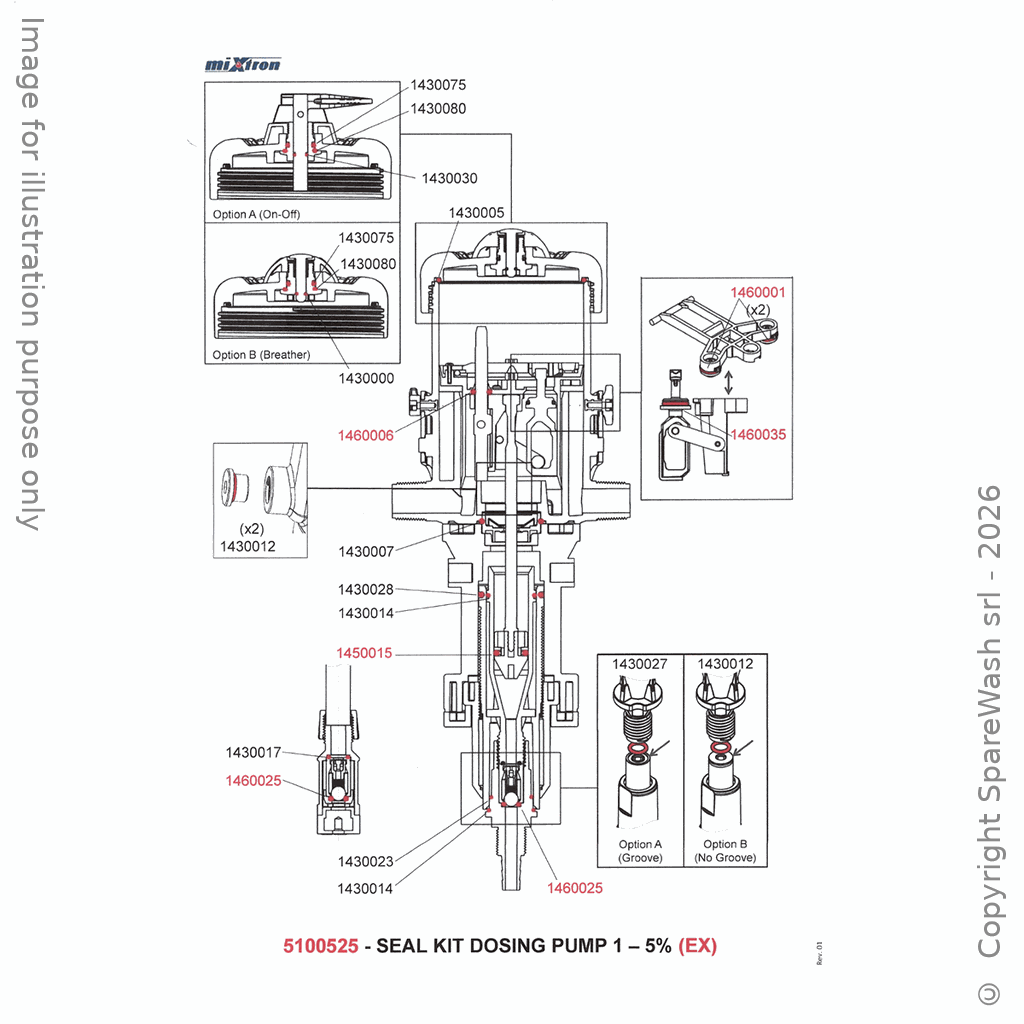 DICHTUNGSSATZ 1-5% VITON EXTREME