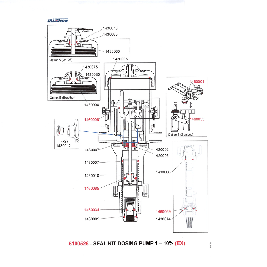 DICHTUNGSSATZ 1-10% VITON EXTREME