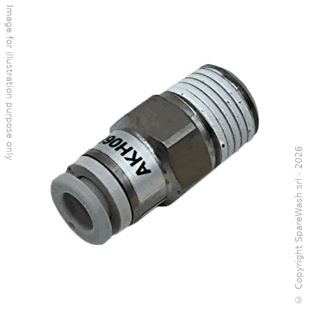 CHECK VALVE G1/4  HOSE 4/6 NBR