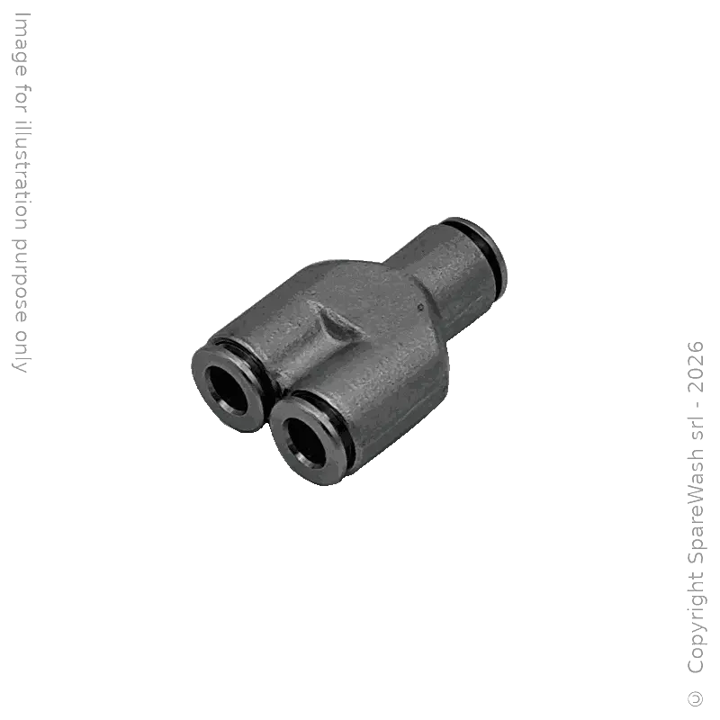 RACCORD Y TUYAU D6