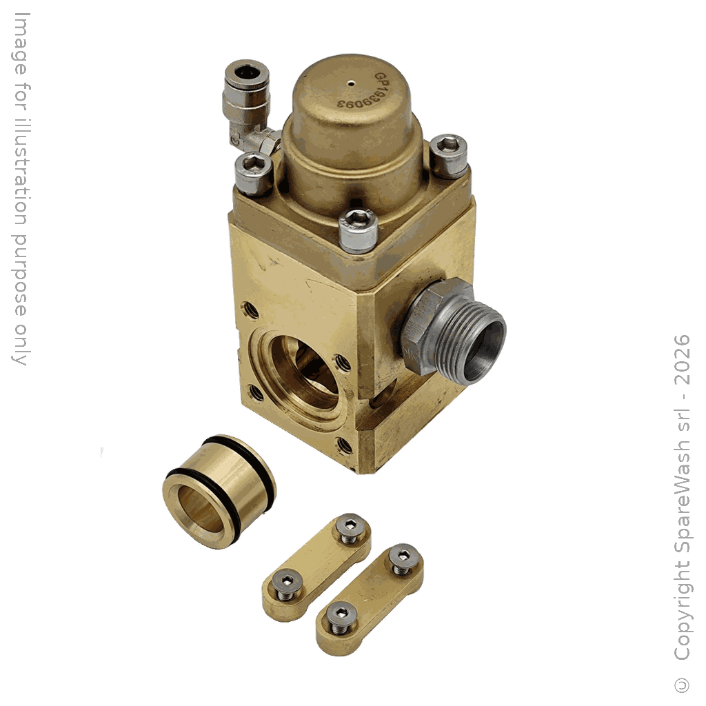 [61300101] DREIWEG PNEUMATISCHES STELLVENTIL G1/2 100BAR