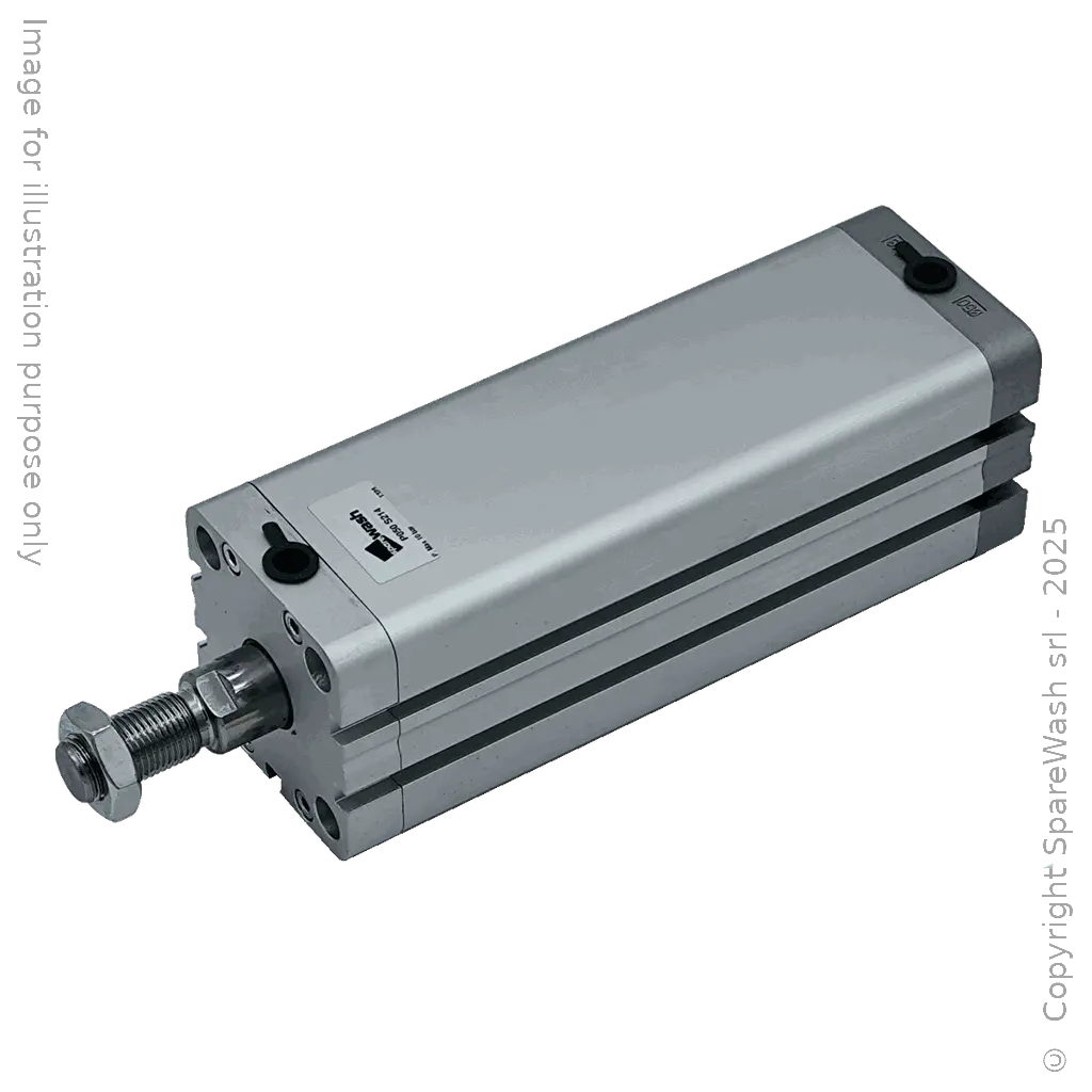 CILINDRO PNEUMATICO COMPATTO D50X145 STELO MASCHIO M16X1,5 