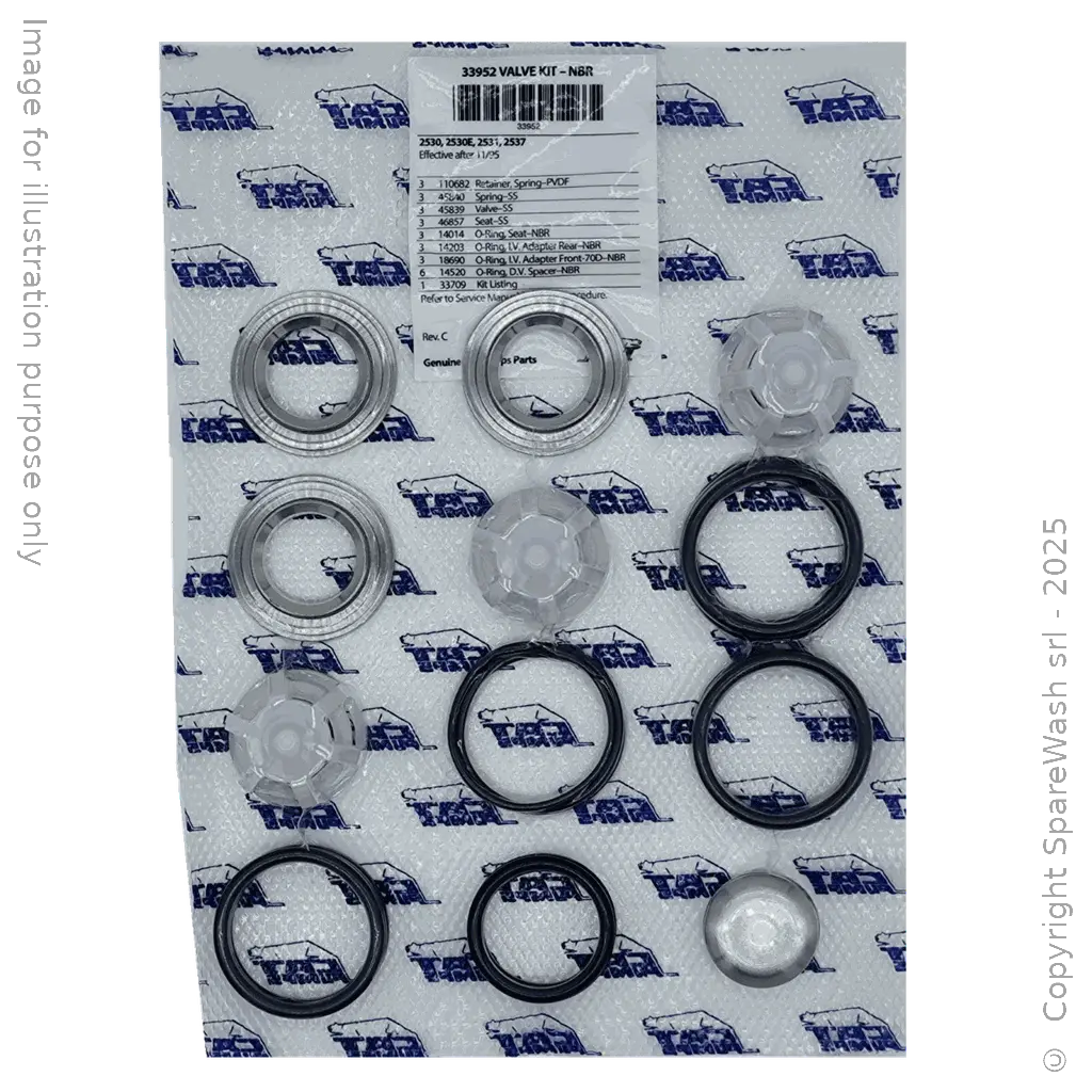KIT VALVOLE PER POMPA CAT 2530, 2530E, 2531, 2537