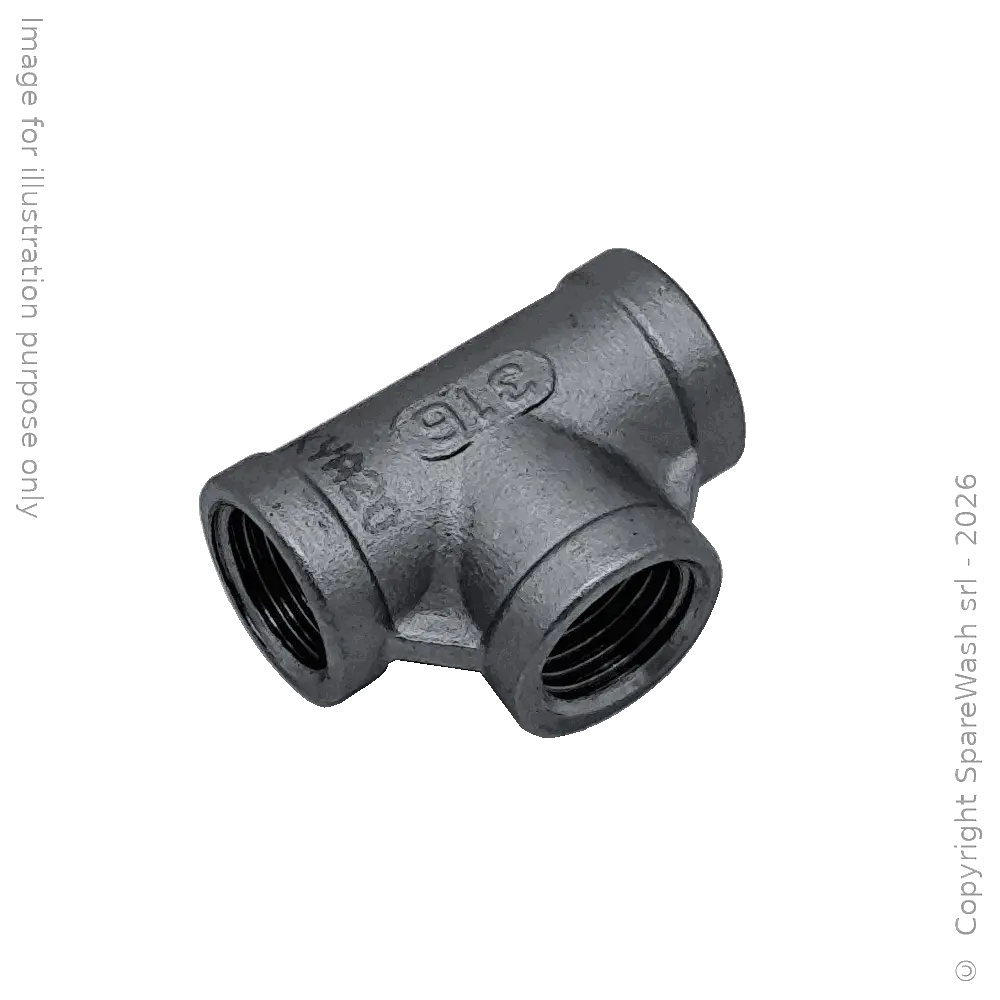 RACOR T G1/4 H H H ACERO INOXIDABLE