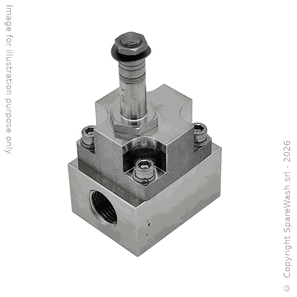 [60400109] HOCHDRUCK MAGNETVENTIL 2/2 G1/2 PBT NC 150BAR ELDELSTAHL