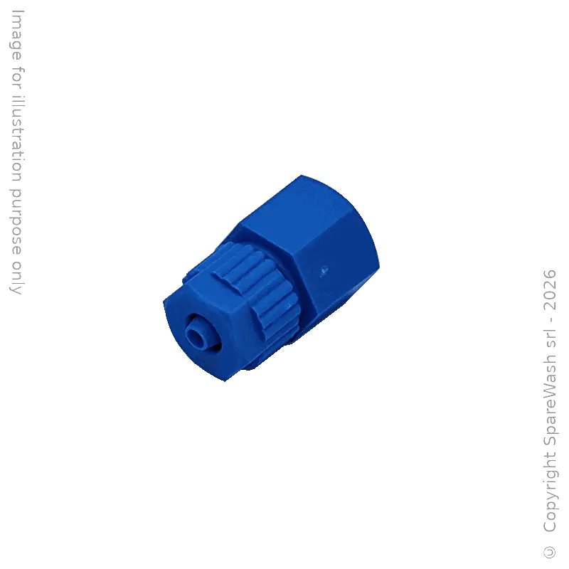 STRAIGHT FITTING G1/4 HOSE D6 PP