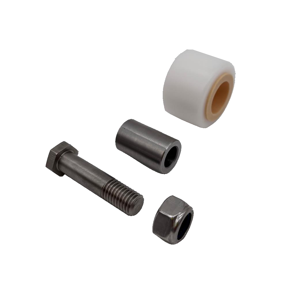 GRUPPO RUOTA SPALLAMENTO CARRELLO SPAZZOLA VERTICALE 