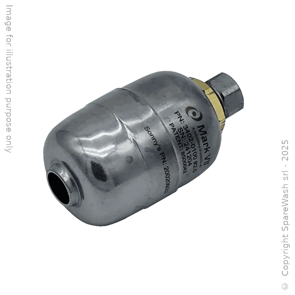 [60800398] ROTATING NOZZLE BLAST-TEC PRO 324 020 G1/4F 120BAR