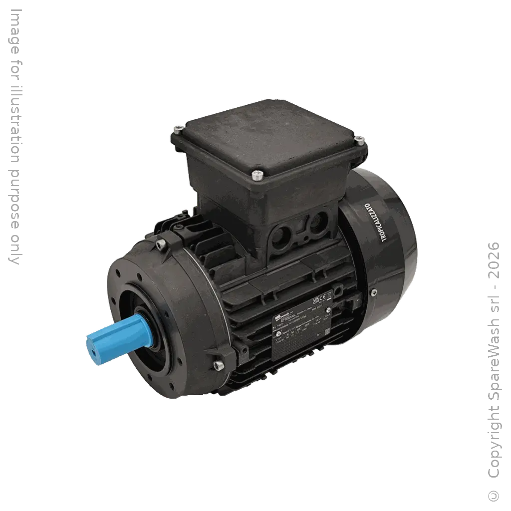 MOTEUR 1,1KW 80G B14 4P 132-230V 50HZ IP67 CV