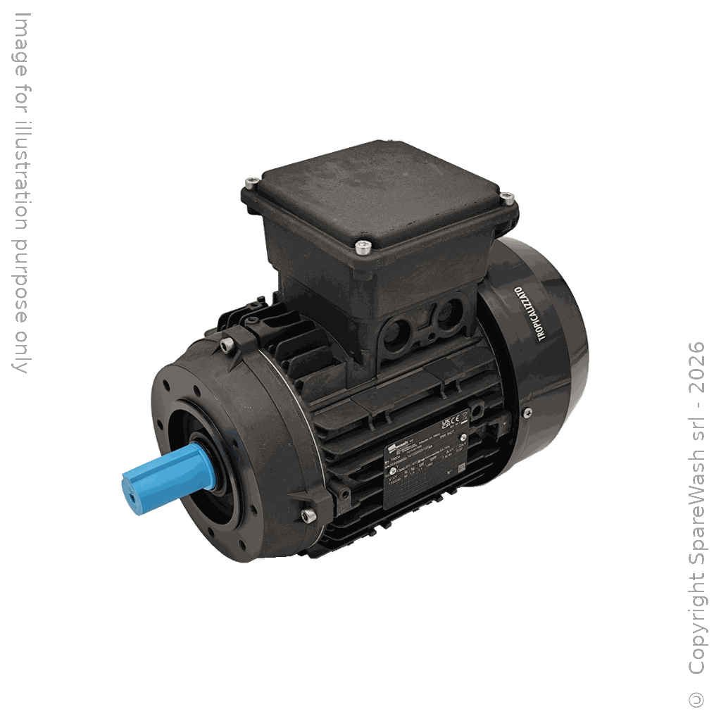 [10100769] MOTEUR 1,1KW 80G B14 4P 132-230V 50HZ IP67 CV