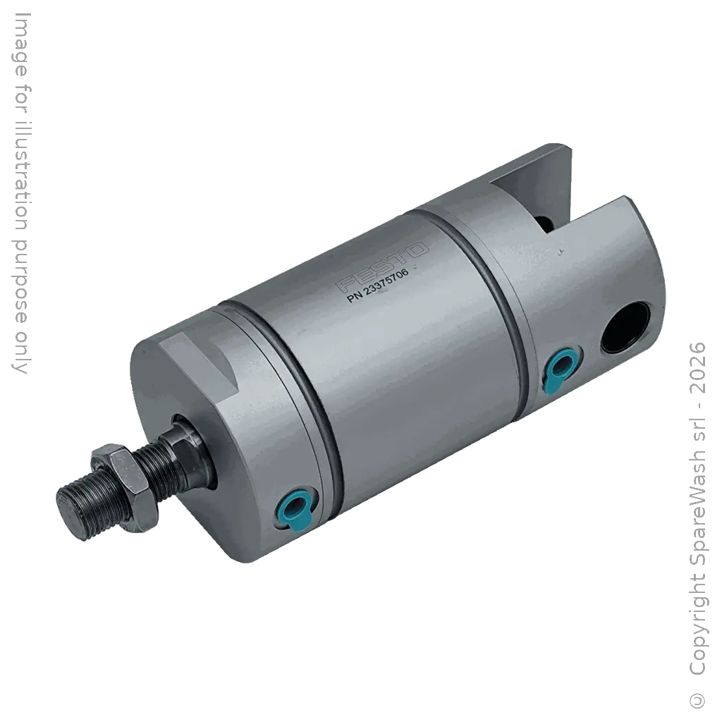 VERIN PNEUMATIQUE SUR PLAN D63X23 TIGE MÂLE M16X1,5