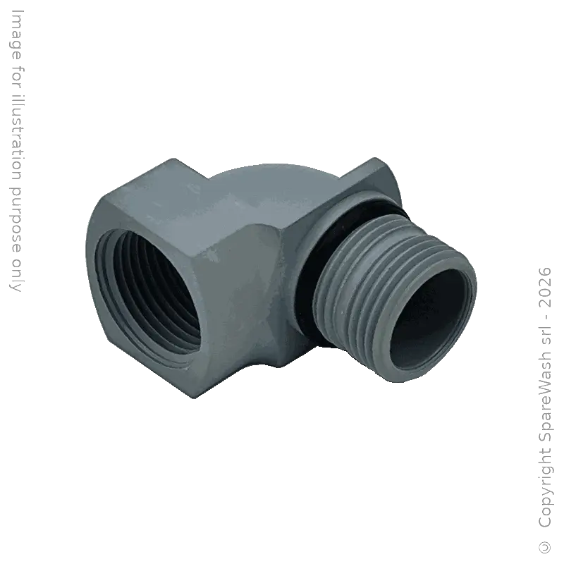 RACOR 90° M20X1,5 M-H POLYAMIDE