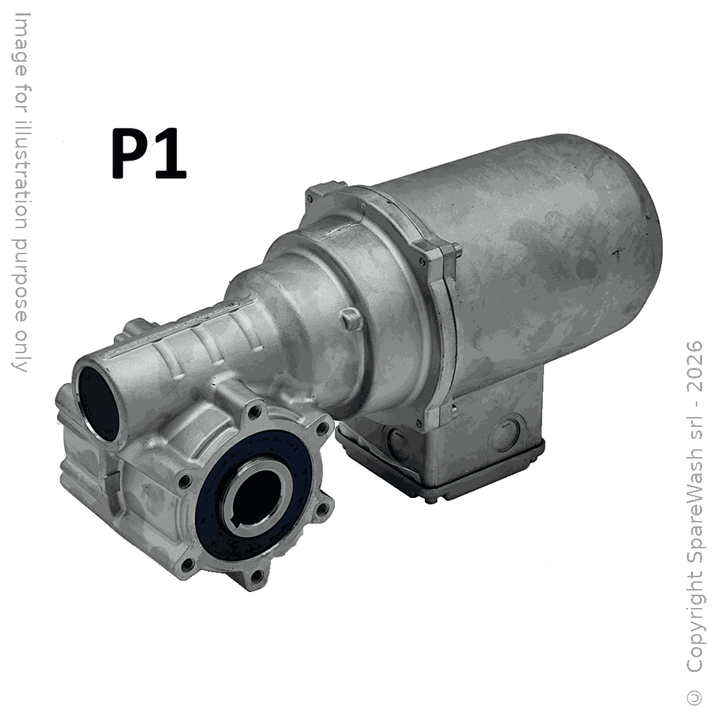 [20200695] GETRIEBEMOTOR 0,25KW I:52 27,5RPM 230-400V 50HZ