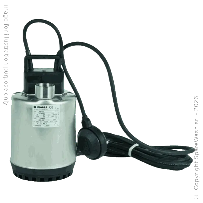 POMPA SOMMERSA ACQUE SCURE LOWARA DOC3 0,25KW 230V