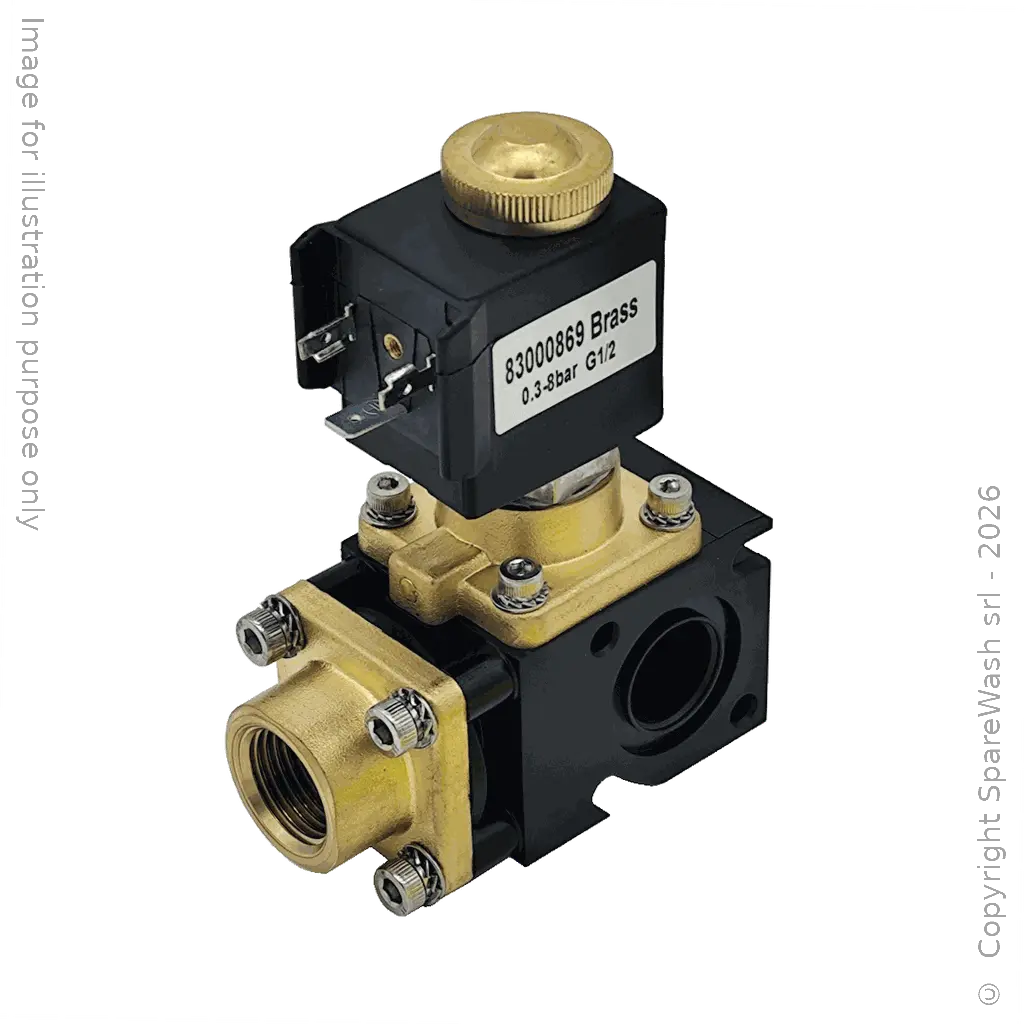 MODULAR SOLENOID VALVE 2/2 G1/2 24VDC VITON NC