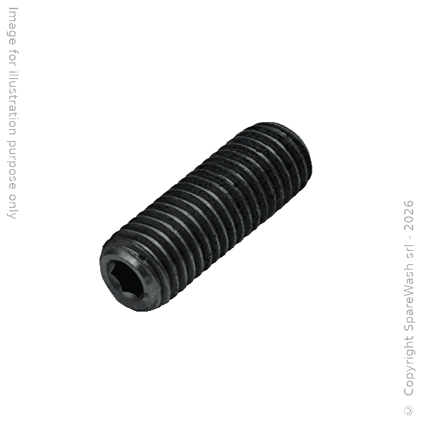 [90401381] FLAT END GRUB SCREW M14X40 STAINLESS STEEL