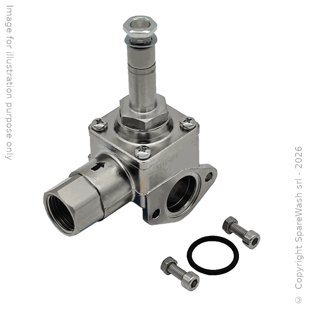 ÉLECTROVANNE MODULAIRE 2/2 G1/2 VITON NC LAITON NICKELÉ