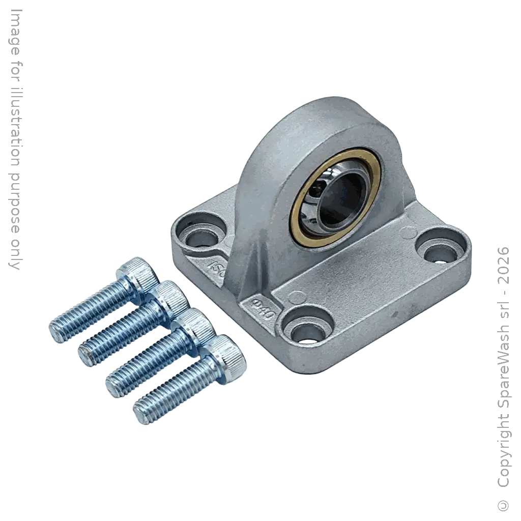 REAR MALE HINGE WITH ARTICULATED HEAD D40
