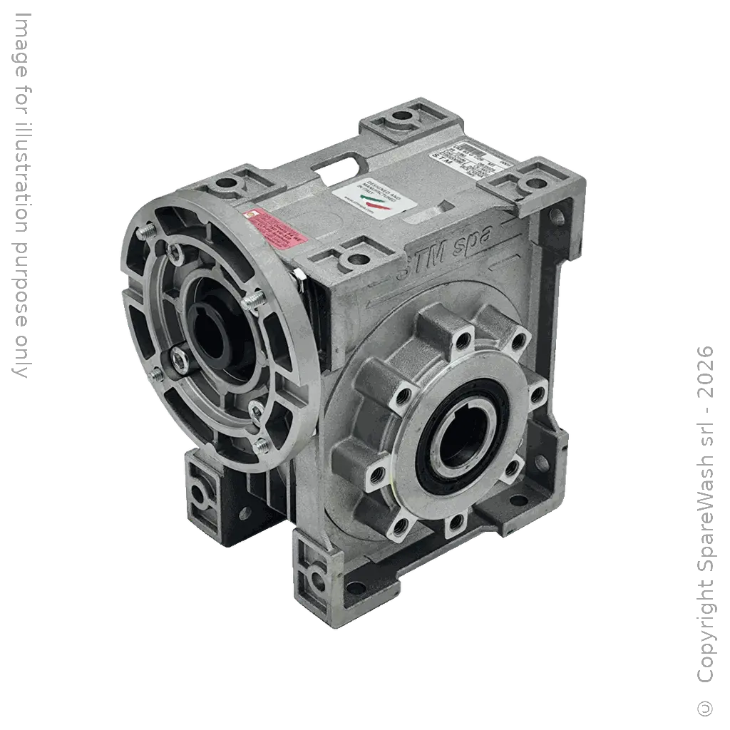 WORM GEARBOX STM UMI 63 I:80 P80B14 HOLLOW SHAFT D28