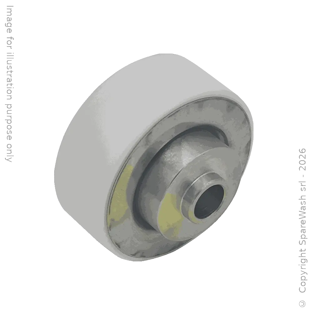GRUPPO RUOTA SUPERIORE CARRELLO SPAZZOLA VERTICALE MULTIFLEX
