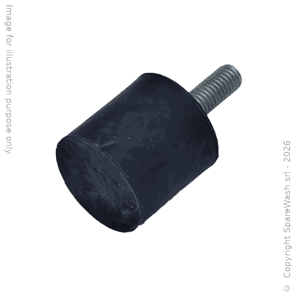 [90300219] GUMMIPUFFER ZYLINDRISCH. D30X30 SCHRAUBE M8X25