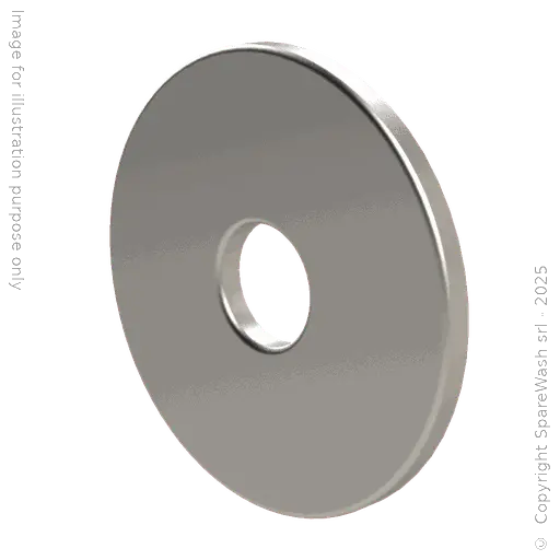 [90400445] OVERSIZED WASHER D6X18X1,5 STAINLESS STEEL