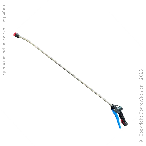 [61600058] PISTOLA CON LEVA G1/4 + LANCIA NEBULIZZATORE L600