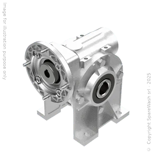 [20100803] WORM GEARBOX STM RMI 40S I:70 P63B14 HOLLOW SHAFT D19