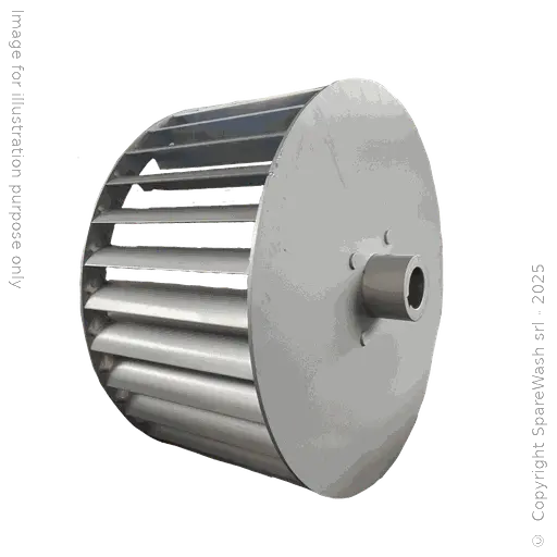 [91000064] LÜFTERRAD RECHTS D280 H140 - MOTORWELLE D28