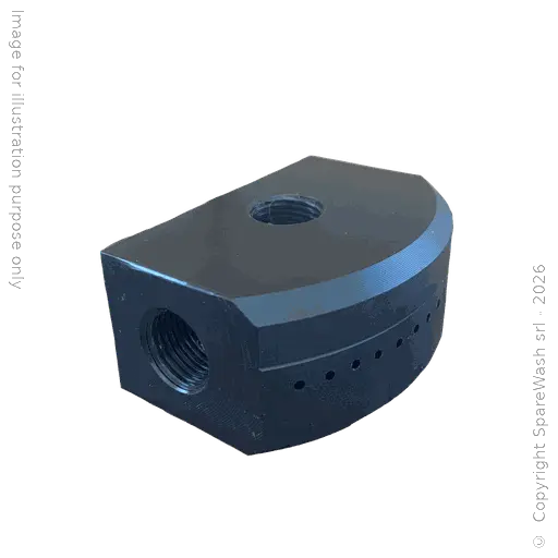 [60800121] SCHAUMDÜSE G1/2 PVDF